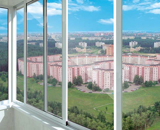Холодное алюминиевое остекление балконов Красноармейск