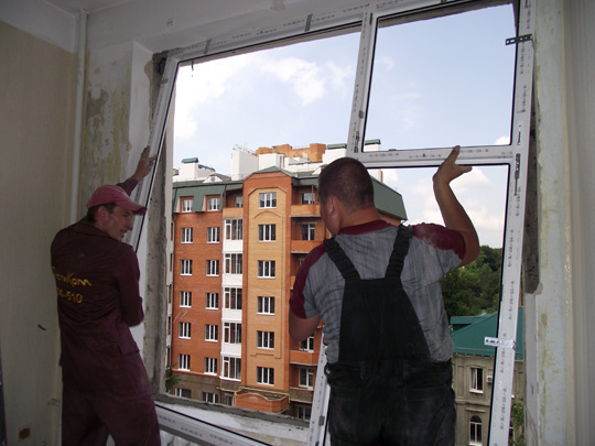 профессиональная установка пластиковых окон в доме Красноармейск