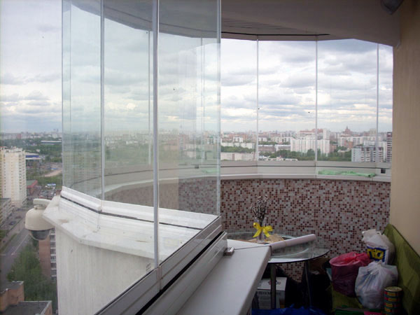 Остекление балконов: эркерных, круглых, закругленных Красноармейск