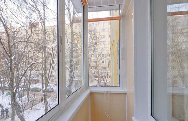 Зимнее остекление лоджии и балкона зимой Красноармейск